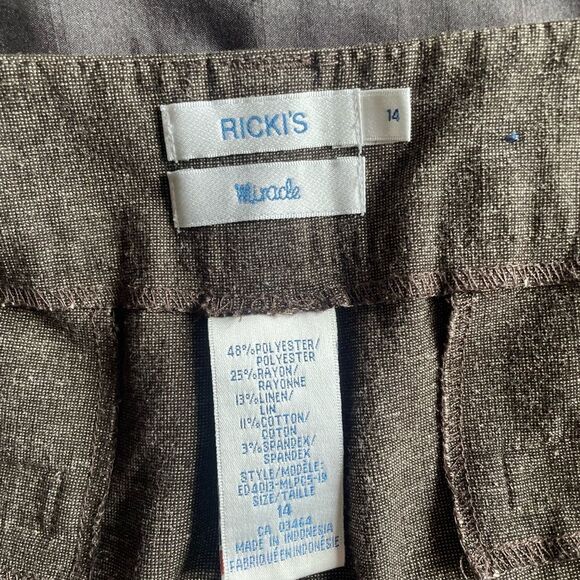 Rickis Capri pants size 12 - Picture 5 of 6
